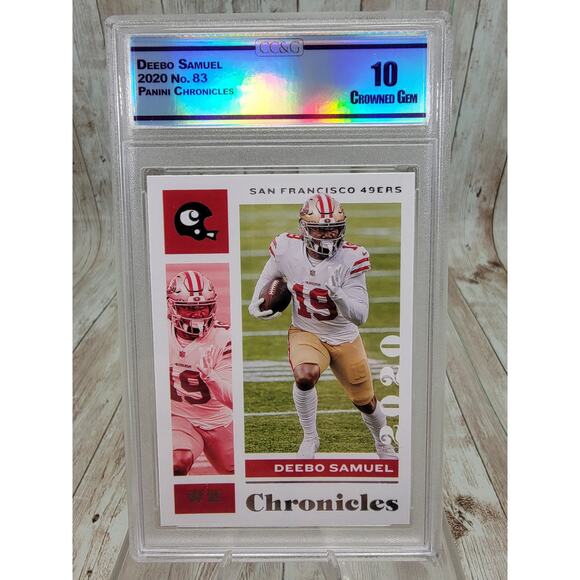 2020 Panini Chronicles Football Deebo Samuel San Francisco 49ers BaseCard CCG 10 - Picture 1 of 8